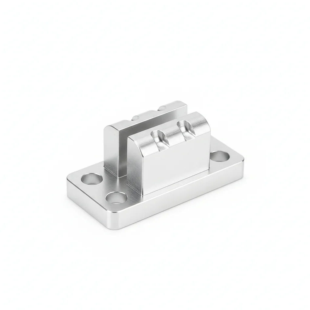 Aluminum Mid Clamp (Standard Type) — 6063-T5 + Anodizing ≥15μm AA15